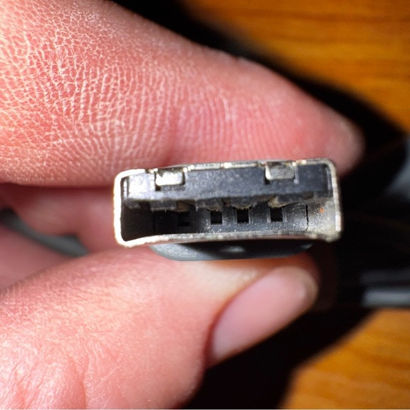 Microsoft Xbox 360 Play and Charge Cable OEM White & Gray No Battery Tested - Picture 6 of 7